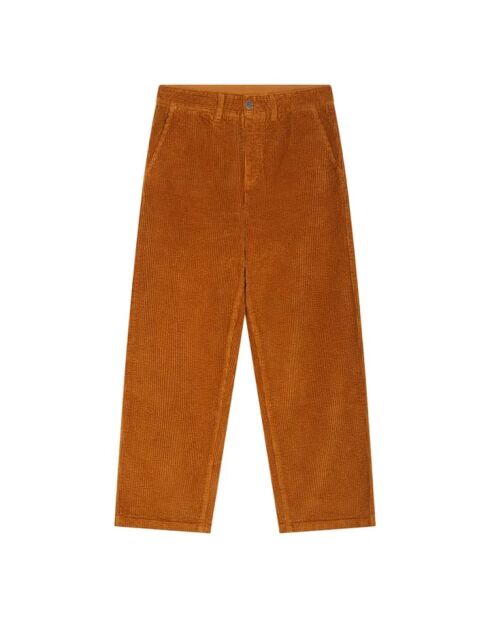 Pantalones Elian de algodón avellana