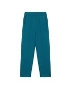 Pantaloni sportivi Mary duck in cotone lisci verdi