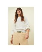 Maglione girocollo bianco sporco Noeline