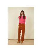Maglione senza maniche Leontine rosso lampone