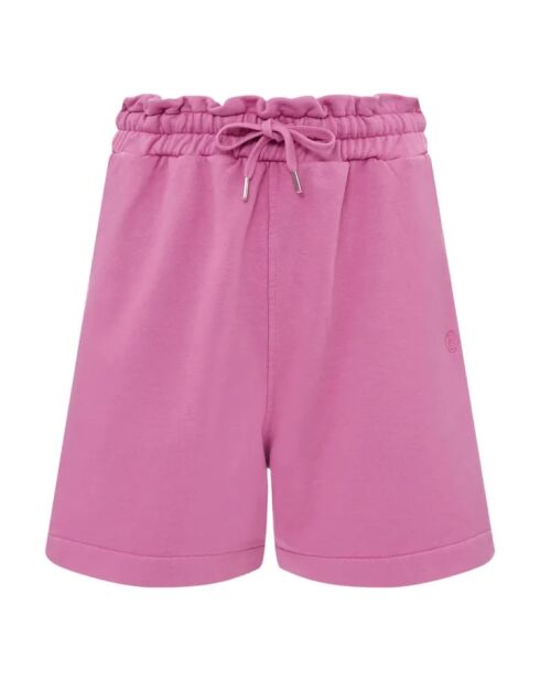 Pantalones cortos Billy Molleton de algodón rosa caramelo
