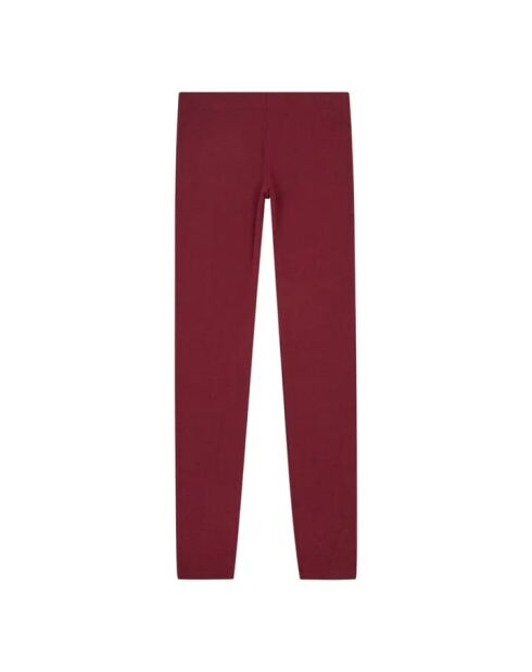 Leggings Ava Jersey en color burdeos