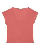 T-shirt Clara Craie a manica corta in misto cotone