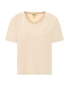 T-shirt a maniche corte in misto cotone Winona Blush