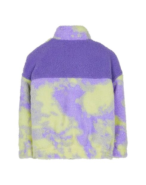 Veste en Sherpa Eighty violette