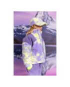 Veste en Sherpa Eighty violette