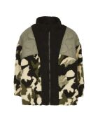 Veste en Sherpa Eightor kaki