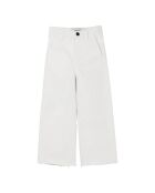 Witte cropped katoenen jeans Charlie