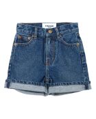 Pantaloncini a vita alta in cotone denim Cherryl