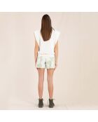 Pantaloncini Cherryl pistachio tie & dye