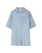 Robe Creston bleu délavé