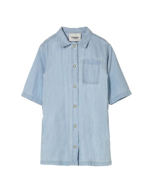 Robe Creston bleu délavé