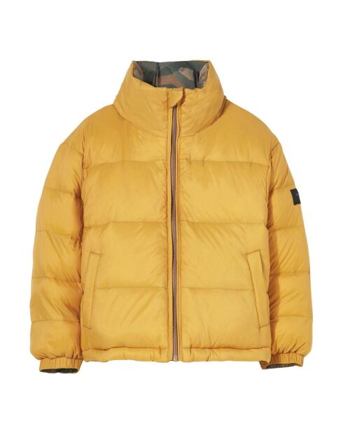 Giacca reversibile Snowty gialla/militare