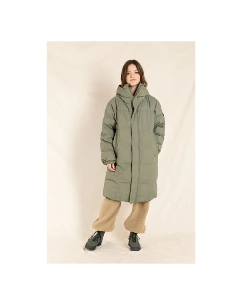 Doudoune Longue Snowlong vert kaki