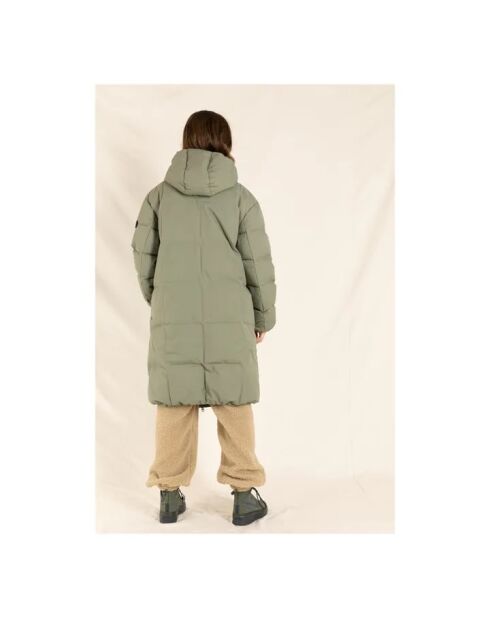 Doudoune Longue Snowlong vert kaki