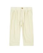 Pantalones Lucy Velvet de color blanco roto
