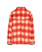 Sur-chemise à Carreaux New Dusk rouge