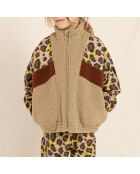 Veste Eighty beige/marron