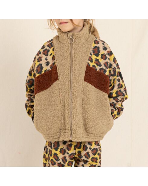 Veste Eighty beige/marron