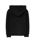 Sweat réversible en Polaire & Sherpa Hooper noir
