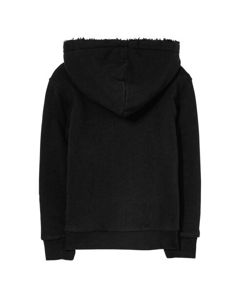 Sweat réversible en Polaire & Sherpa Hooper noir