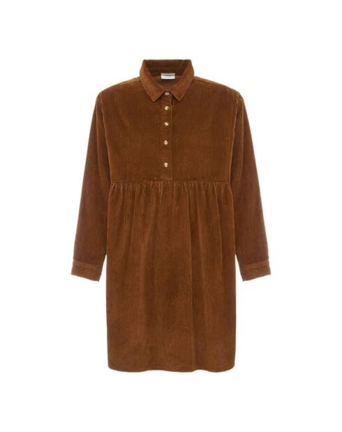 Camelfarbenes Cordkleid Darlin