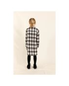 Chloe ecru/zwarte hemdjurk