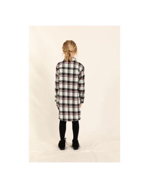 Robe Chemise Chloe écru/noir