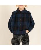 Chemise Lakeview bleu marine