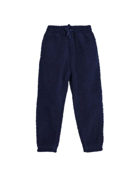 Jogger Sherpa Connie bleu marine