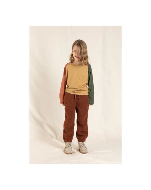 Jogger Sherpa Connie brique