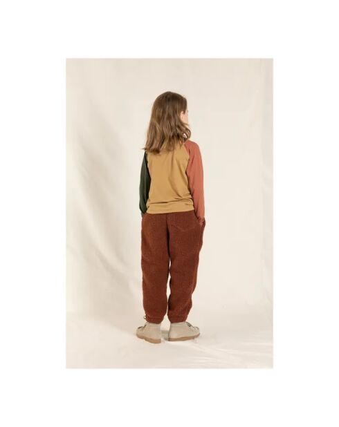 Jogger Sherpa Connie brique
