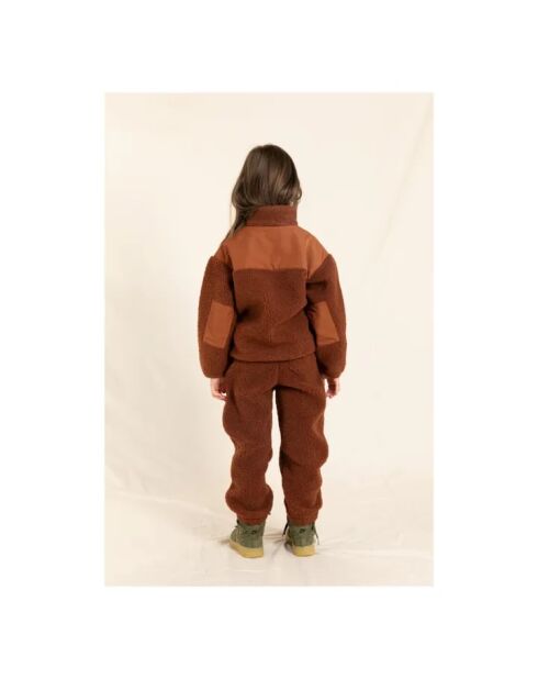 Jogger Sherpa Connie brique