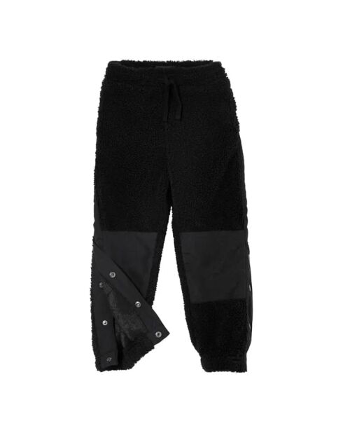 Jogger Sherpa Bi-matière Connie noir