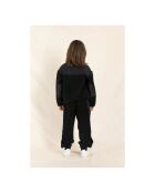 Jogger Sherpa Bi-matière Connie noir