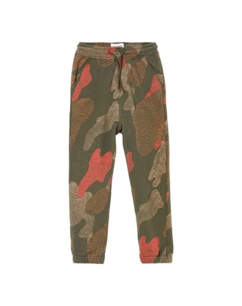 Jogger Conor Camouflage vert kaki