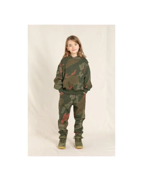 Jogger Conor Camouflage kaki groen