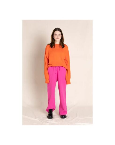 Legging en Coton Delrey rose