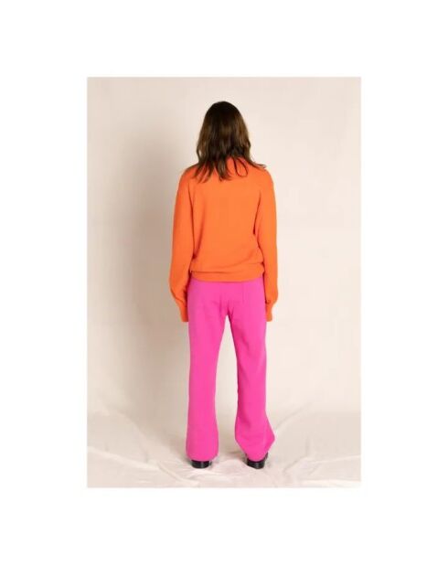 Legging en Coton Delrey rose