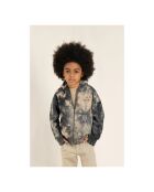 Sweat à capuche zippé en Coton Joey tie & dye multicolore