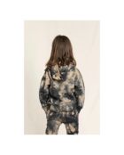 Sweat à capuche zippé en Coton Joey tie & dye multicolore