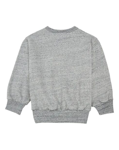 Sweat Macaroni Wind gris clair