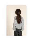 Sweat Macaroni Wind gris clair
