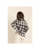 Chemise à carreaux Dunkan noir/blanc