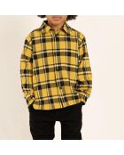 Chemise à Carreaux Dunkan jaune