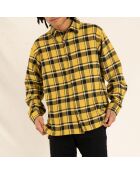 Chemise à Carreaux Dunkan jaune