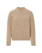 Pull en Laine Merinos Lona beige