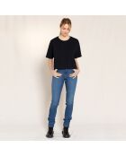 Blaue Icon-Jeans