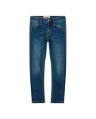 Vaqueros ajustados de algodón Tama denim