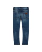 Vaqueros ajustados de algodón Tama denim